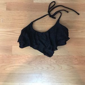 Black swimsuit top