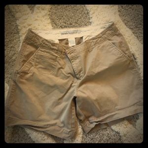 Old navy khaki shorts