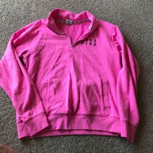 PINK VS Quarter zip