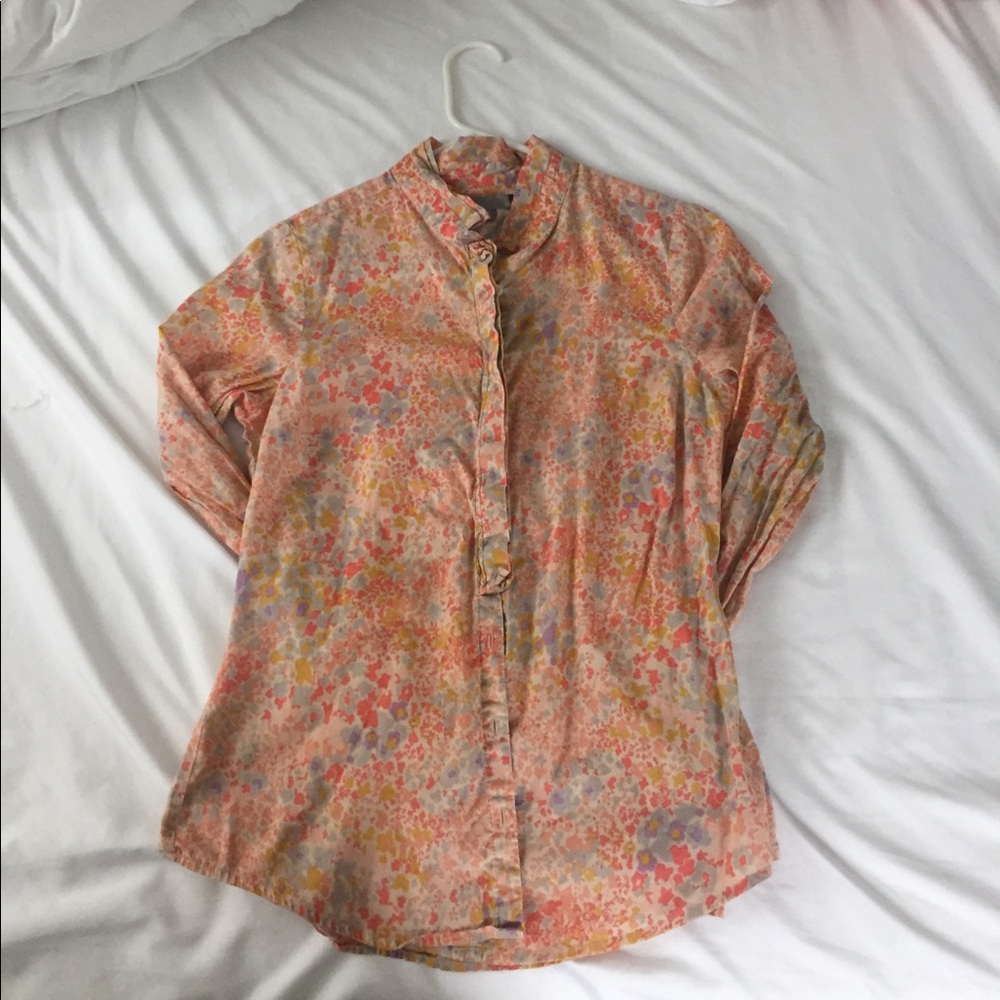 Floral button up donated 11/1