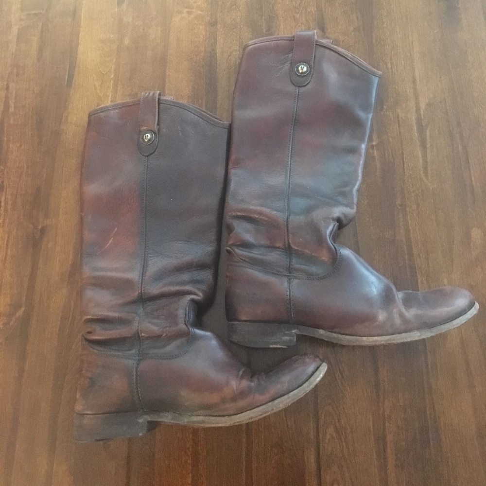 Brown frye boots -Size 7 1/2B