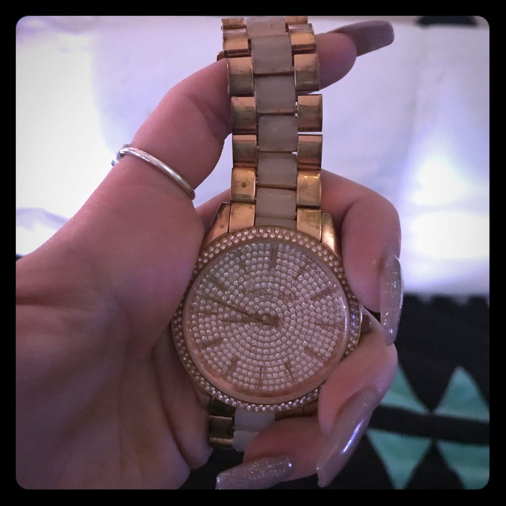 Rose Gold Michael Kors watch