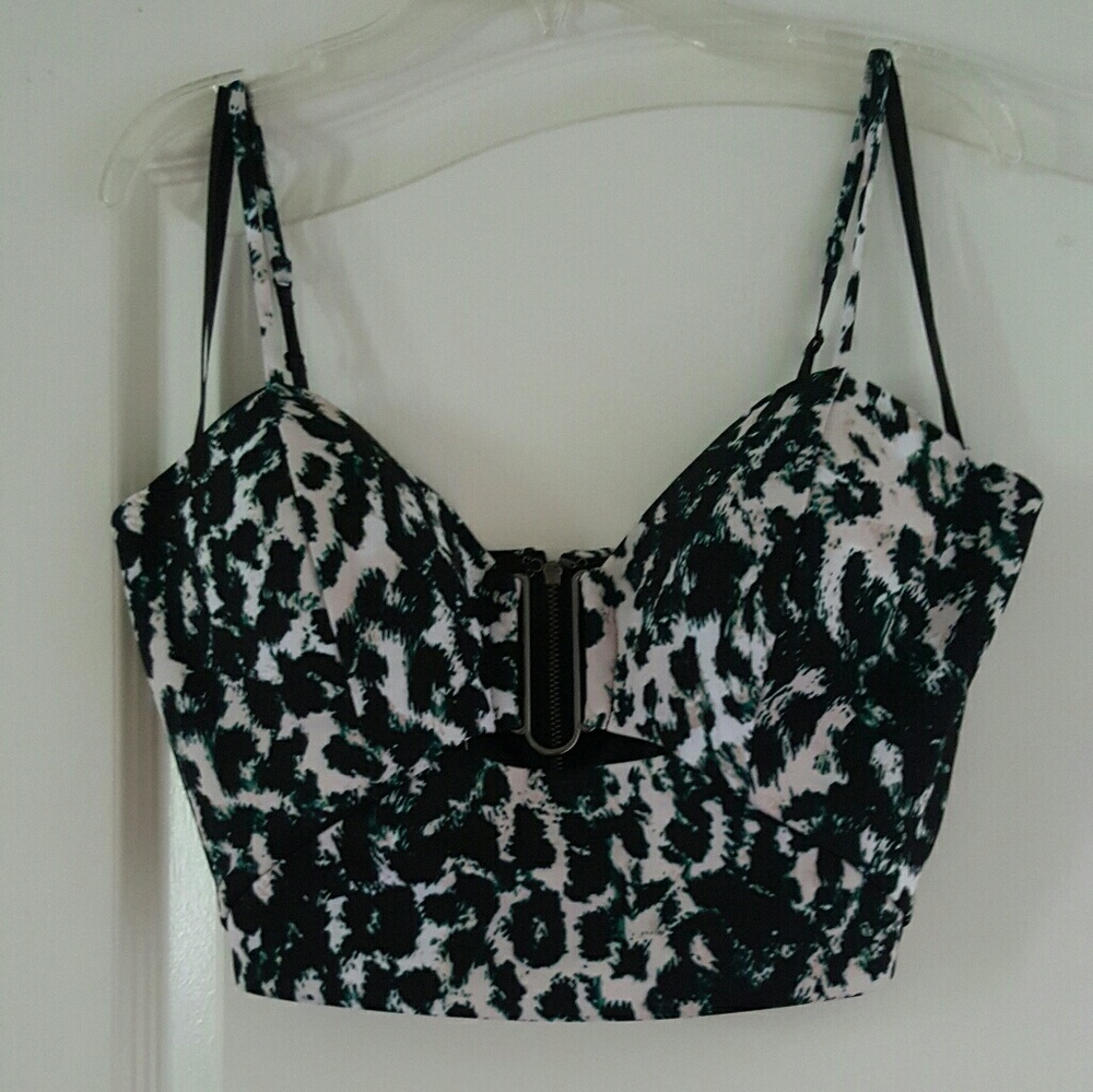 Bustier with Hardware Detail