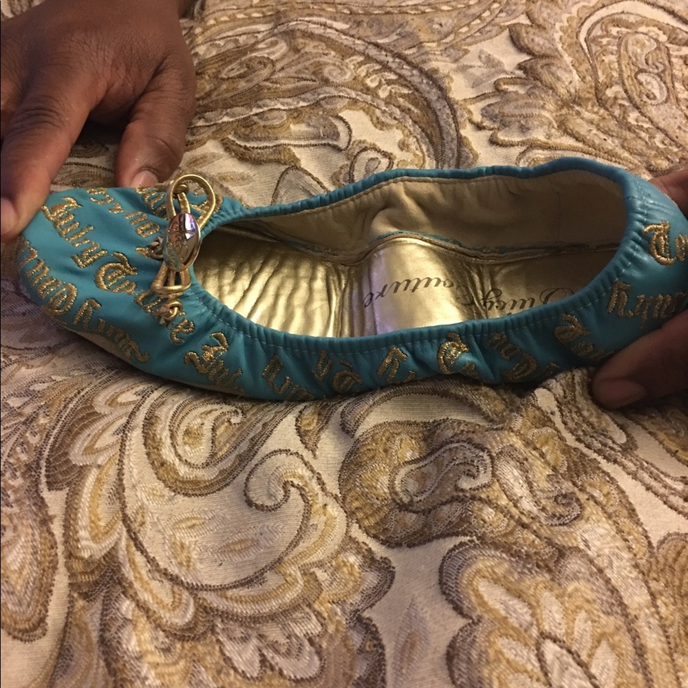 Juicy Couture Ballet Flats Size 8M