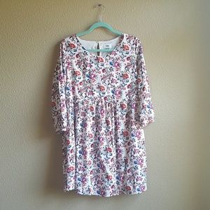 Old Navy // Fall Floral Long Sleeve Dress