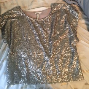 Sequined blouse