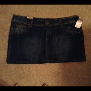 NWT Jean skirt