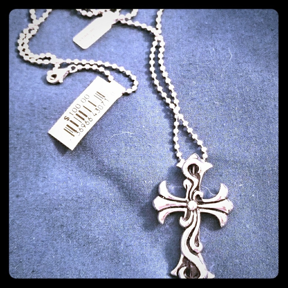 Cross Necklace stainless steel