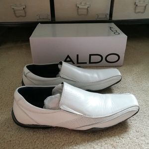 ALDO White Kirkcaldy Loafers