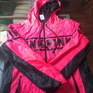 Pink windbreaker