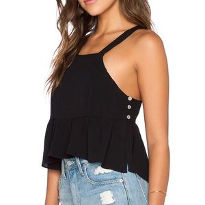 Stone Cold Fox Liam crop top Nwt