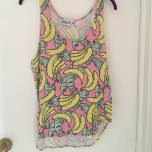 MOVINGSALE💓 Fun Banana atop by Wildfox