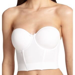 Le Mystere Short Line Bustier white 32B
