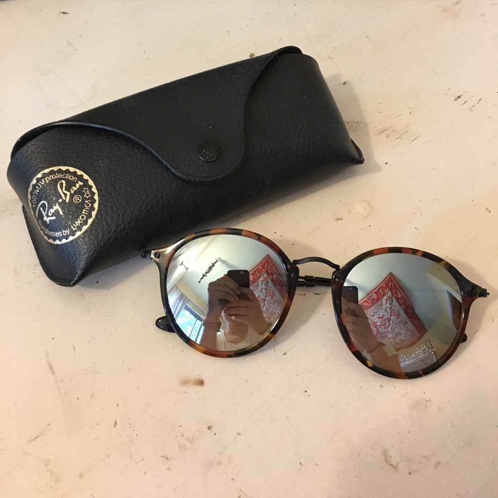 Ray-Ban Round Fleck Flash