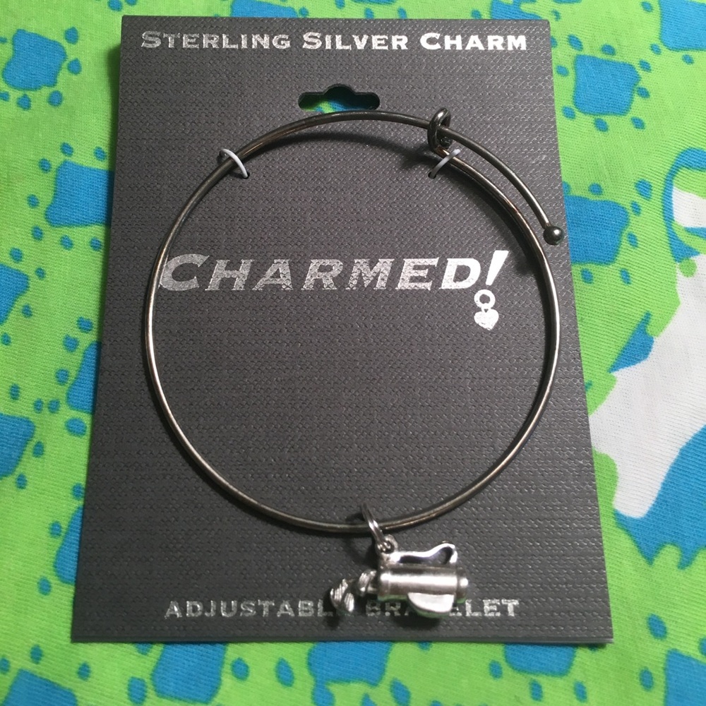 Golf bag charm bracelet