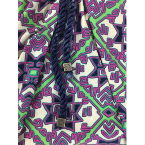 Nanette Lapore Purple Pink Cold Shoulder Boho Top - Picture 6 of 7