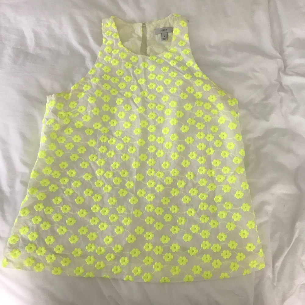 J CREW FUN FLORAL TOP