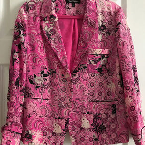 Juicy Couture Silk Blazer L