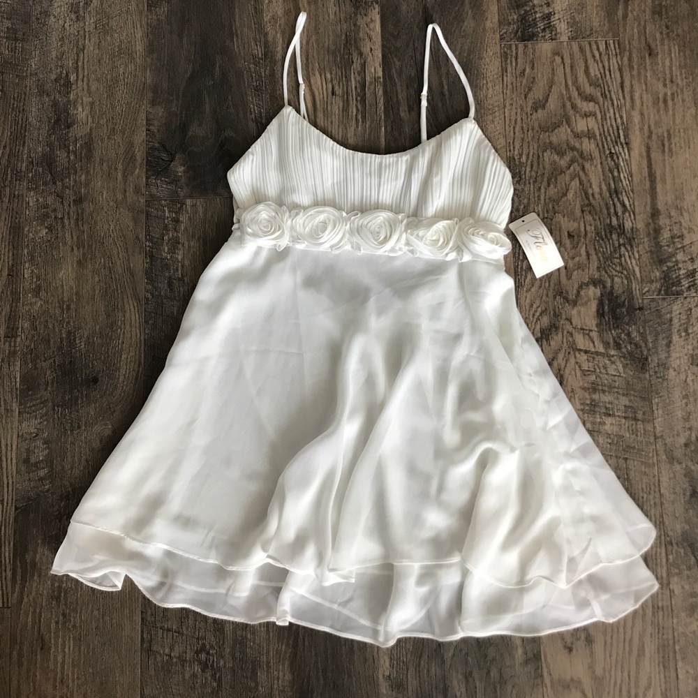 ✨FINAL PRICE✨ Ivory Chemise / Lingerie Dress