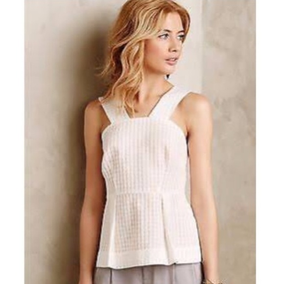 Anthropologie Tops - Anthropologie Maeve Size 6 Peplum Top