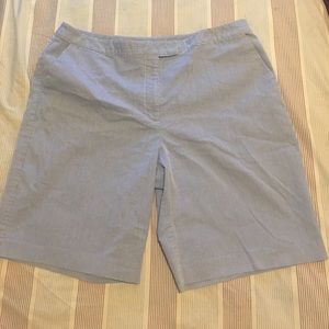 Women's Jaclyn Smith Striped Bermuda Shorts 18