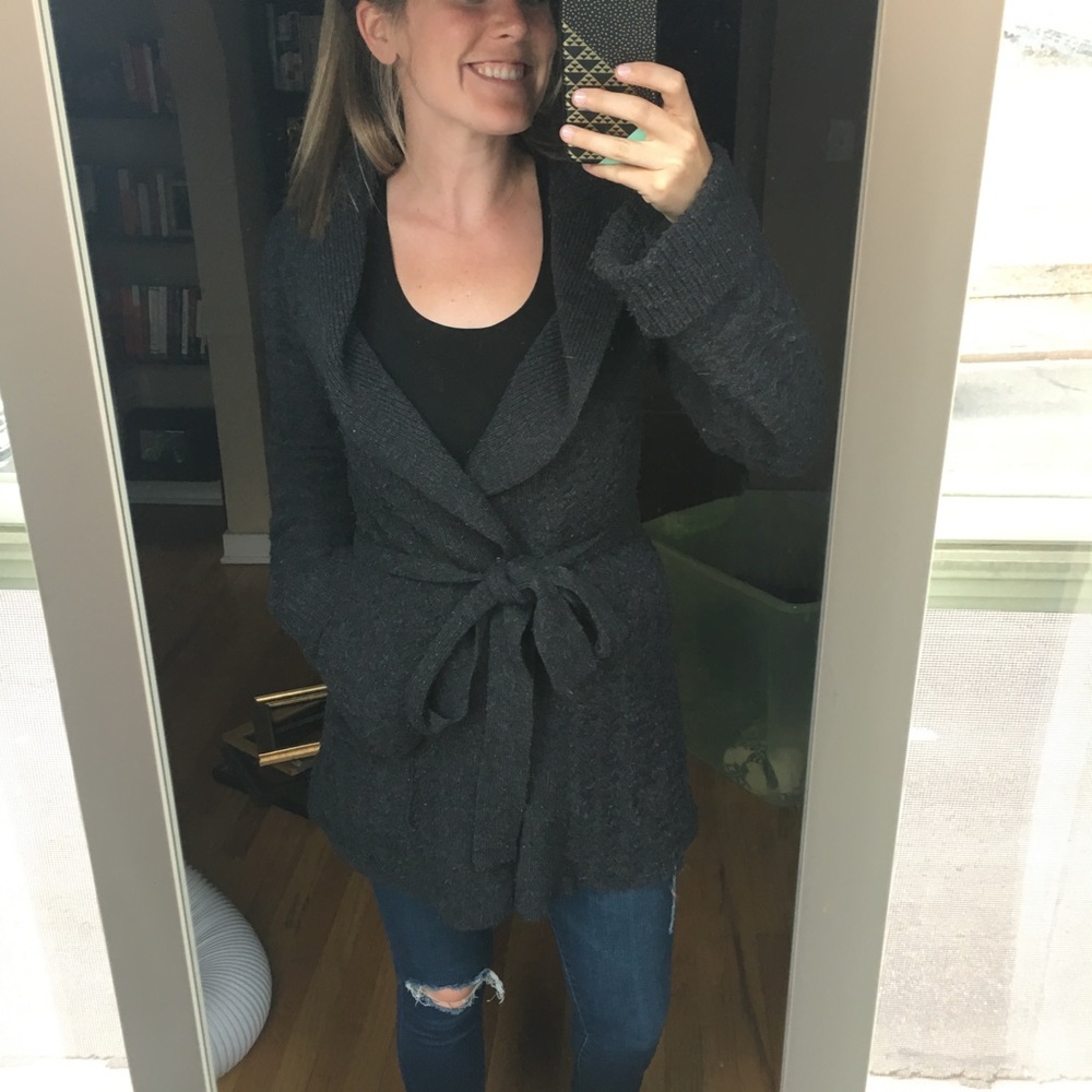 Wool Wrap Sweater/Jacket by Robin