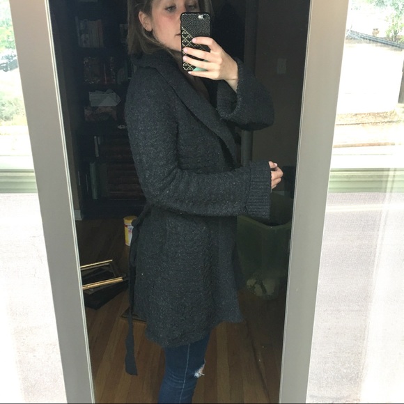 Wool Wrap Sweater/Jacket by Robin - Picture 3 of 7