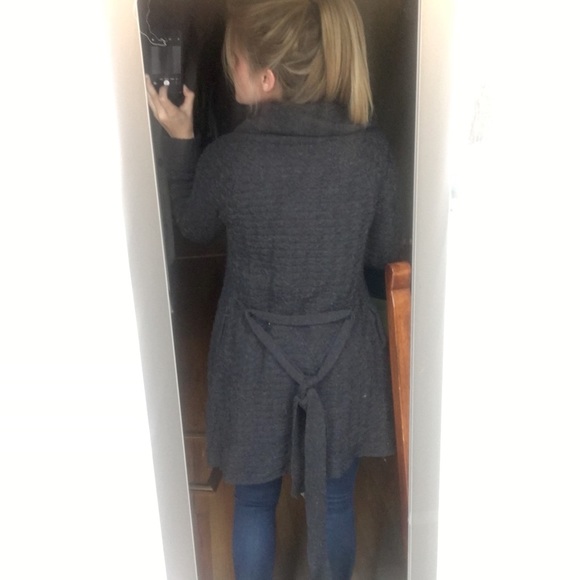 Wool Wrap Sweater/Jacket by Robin - Picture 5 of 7