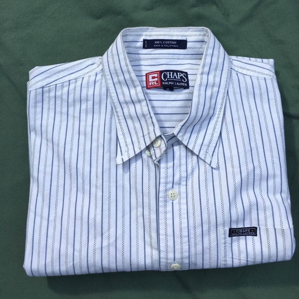 Chaps and Ralph Lauren Long Sleeve Button up
