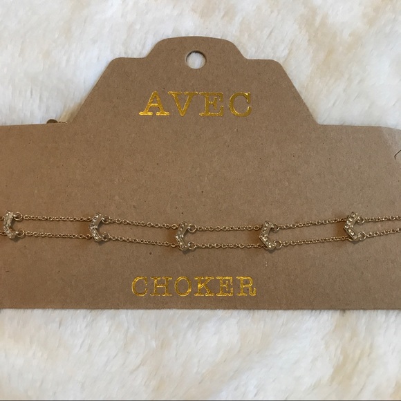 Avec Jewelry - Avec Double Layer Arrow Choker