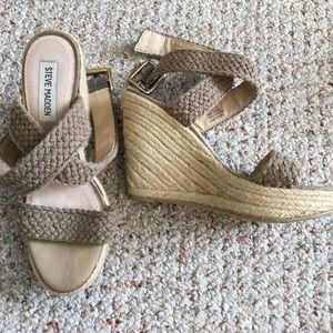 Olive green STEVE MADDEN Wedges