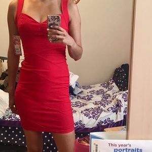 Red dress