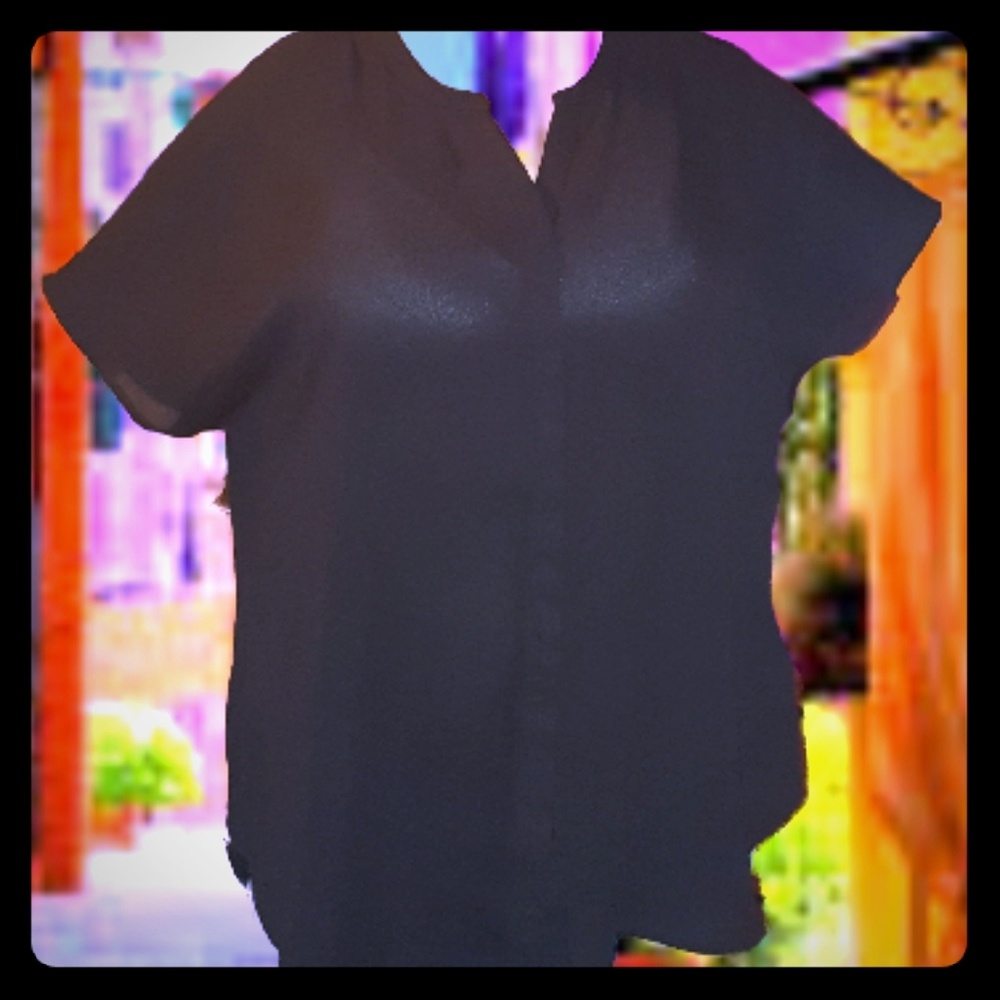 Fanulous Faded Glory Blouse 2X  (18w x 20w)