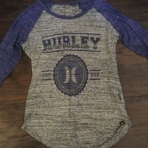 Hurley baseball tee
