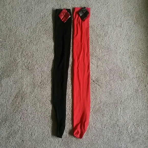 DC Accessories - Sexy Harley Quinn thigh high tights