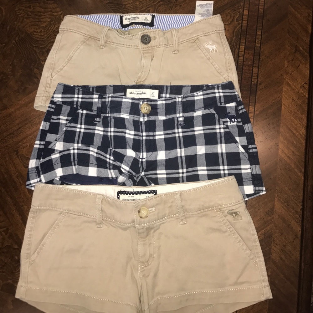 Abercrombie Kids 3 Pairs of Shorts