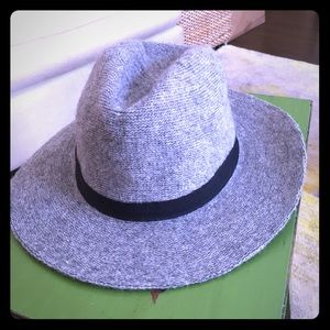 Grey Wool Hat
