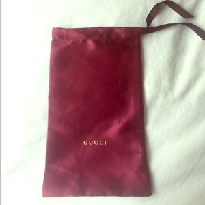 Gucci Sunglasses Drawstring Bag