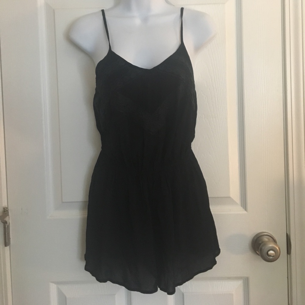 Kimchi Blue lace black romper