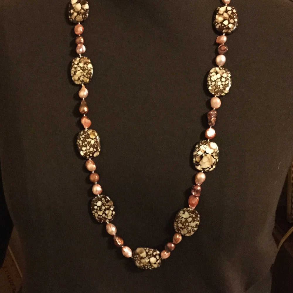 Freshwater Pearls and Beads-36" of beauty