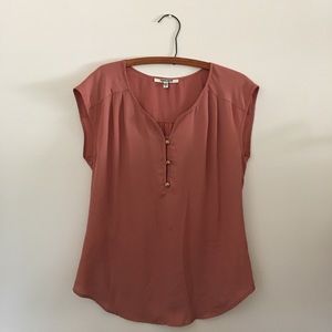 Coral/Peachy Blouse