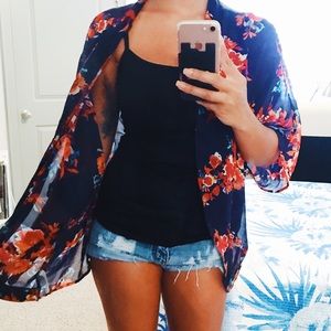 Arizona Jeans Floral Kimono 💮🈵