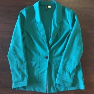 H&M Teal/Green Blazer