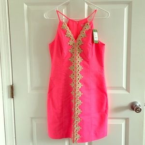 Lilly Pulitzer Pearl Shift Dress in Bungalow Pink