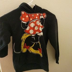 Authentic Disneyland Minnie Mouse hooded sweater
