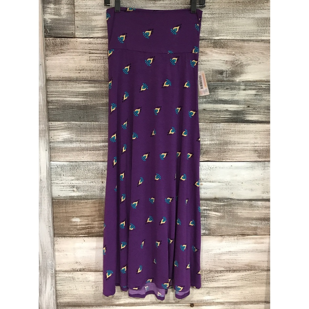 LuLaRoe Purple Maxi Skirt