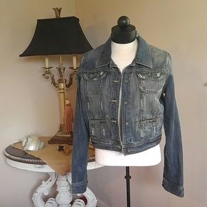 Cropped Jean Jacket