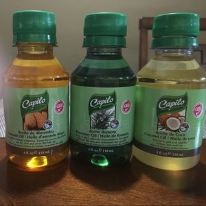 Capilo oils (Dominican Republic hair products)