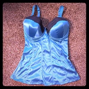 Adore Me's Raven Bra and Garter Boyshorts