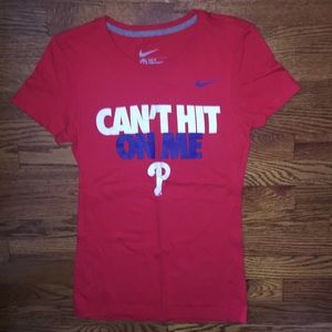 Nike Phillies shirt...Size XS